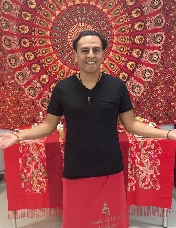 Anthony colabora con Shakta masajes
